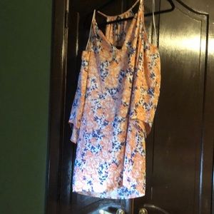 Cold shoulder summer dress